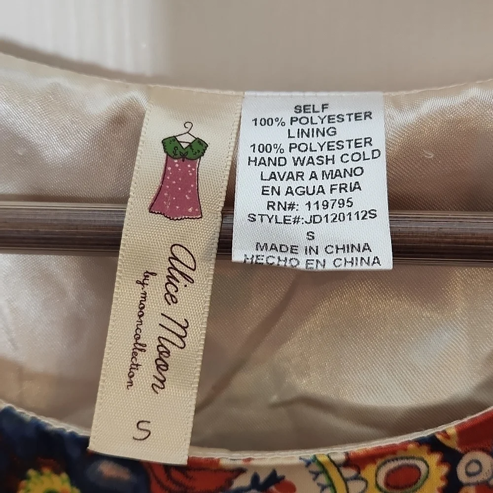 alice Moon Moon Collection Fit & Flare Dress Size S - Picture 14 of 16